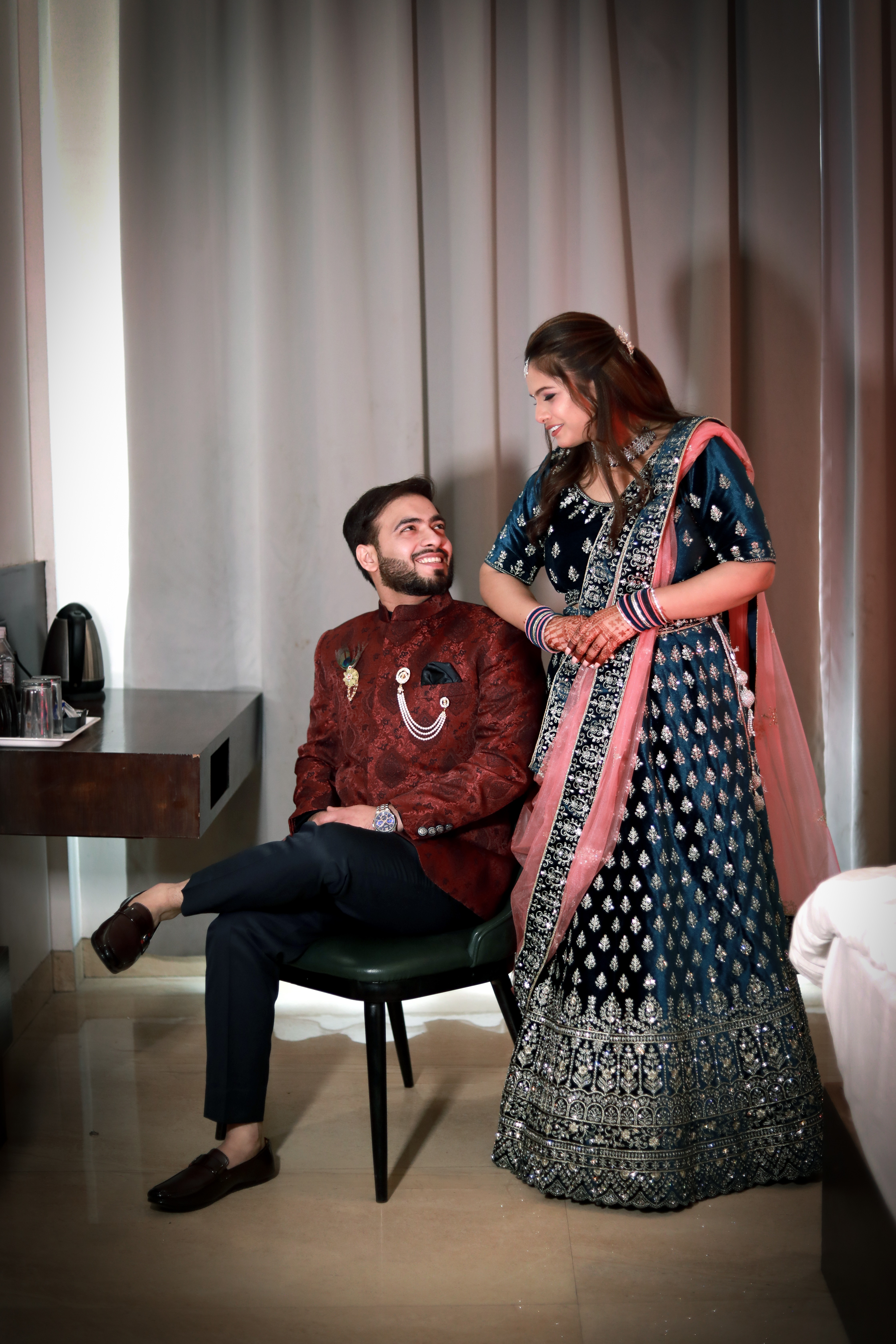 Matrimonial portrait example