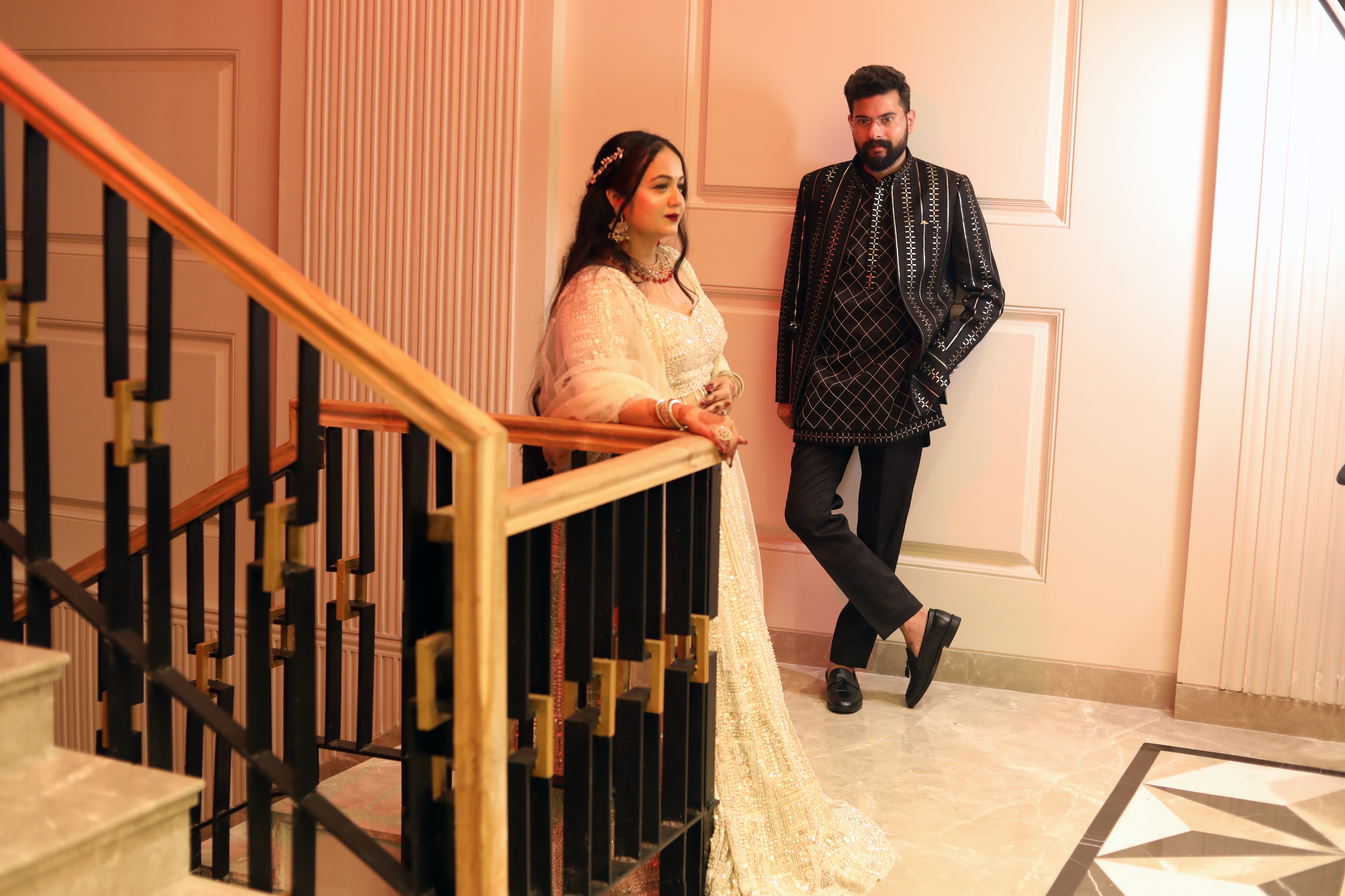 Couple outdoor photoshoot example