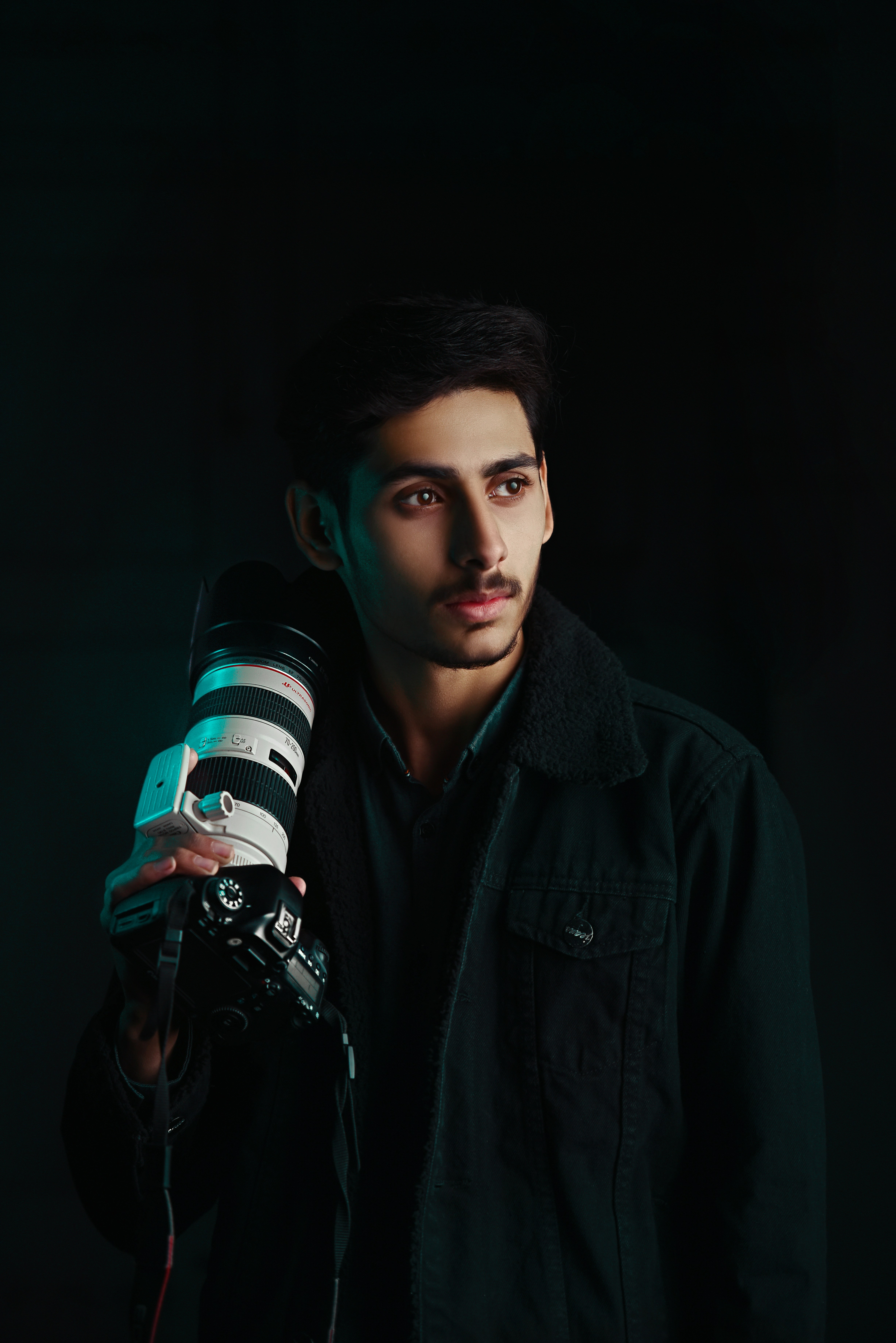 Family studio portrait example